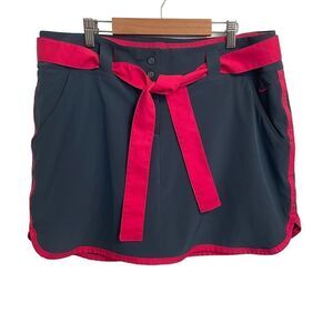 Nike Golf Tour Performance Dri-Fit‎ Grey Pink Skort Size 12